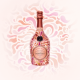 LAURENT-PERRIER #6 CUVEE ROSE ROBE METAL PETALES 750ML CRD